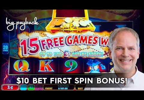 Super Bumper Ball Volcano Bounty Slot – BIG WIN SESSION – ALL FEATURES!