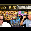 10 Biggest Slot Wins of November