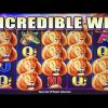 MEGA BIG WIN LINE HIT: MAX BET SUNSET KING SLOT MACHINE by Aristocrat Slots