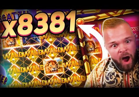 Streamer Insane win x8400 on Serengeti Kings slot – Top 10 Biggest Wins of week #3