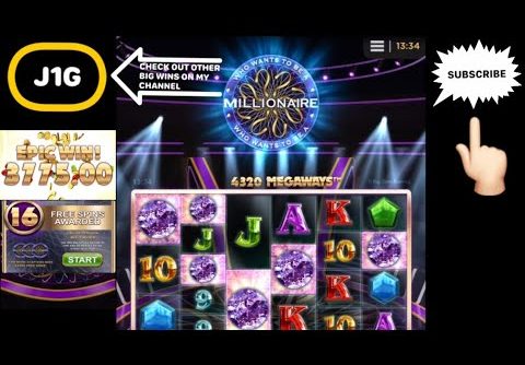 WHO WANTS TO BE A MILLIONAIRE SLOT RECORD BIG WIN 💰