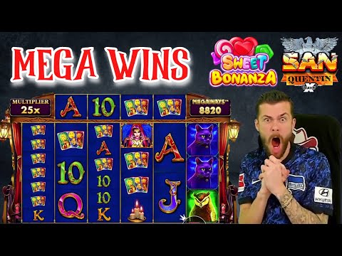 300 SHIELDS , SWEET BONANZA , SAN QUENTIN , MADAME DESTINY !!! Top 5 mega wins… Best online casino