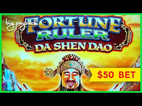 GREAT SESSION!! Fortune Ruler Da Shen Dao Slot – $50 Mega Play & More!
