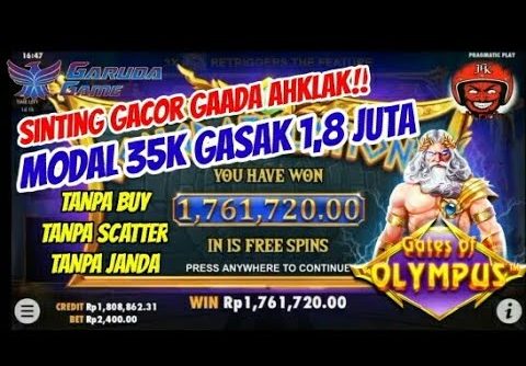 SLOT GACOR HARI INI√MODAL RECEHAN SUPER BIG WIN DI GATES OF OLYMPUS