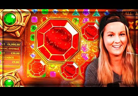 Streamer Mega Huge Big Win on Gems Bonanza slot – TOP BEST WINS OF THE DAILY !