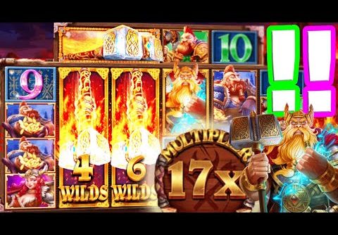 Random Michaels RECORD WIN 😱on Power of Thor Megaways 🍀 I Destroyed this New Slot ULTRA BIG WIN‼️