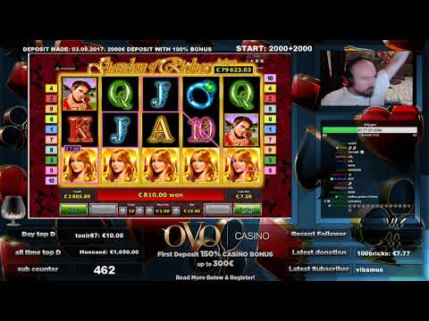 Mega Big Win From Garden Of Riches Slot!!