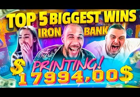 SLOT MACHINE RECORD WIN €32K – TOP 5 Biggest Wins on Iron Bank