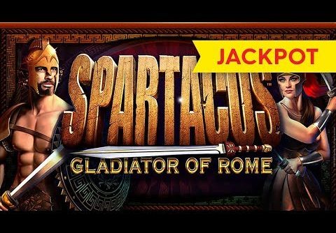 JACKPOT HANDPAY! Spartacus Slot – $20 Max Bet – HIGH LIMIT ACTION!