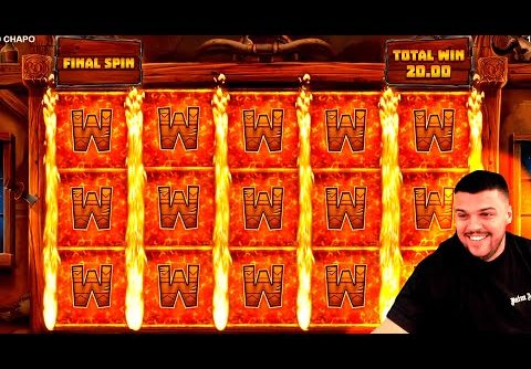 CRAZY FANTASTIC MEGA WIN! Streamer Mega Win on Wild Chapo Slot! BIGGEST WINS OF THE WEEK! #65