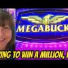 BIG WIN ON MEGABUCKS-TRYING TO WIN A MILLION-LOL