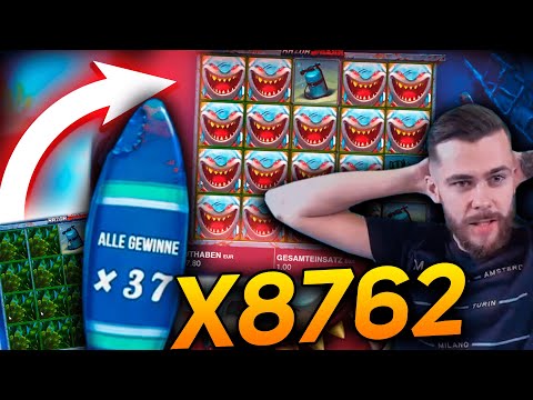Streamer Record Win x8800 on Razor Shark Slot – TOP 3 BEST WINS OF THE DAILY !