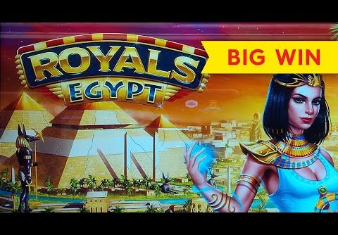 VERY RARE BONUS! Royals Egypt Slot – BIG WIN, LOVED IT!
