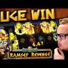 Huge Win on Ramses’ Revenge (New Slot)