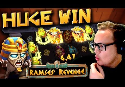 Huge Win on Ramses’ Revenge (New Slot)