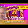 SUPER FREE GAMES! Wonder 4 Tall Fortunes Slot – $19.50 BET, HUGE WIN!