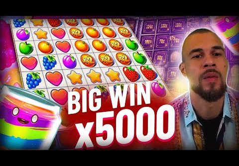 Streamer Record win x5000 on Fruit Party slot – Top 10 Biggest Wins of week #4