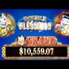 BIG WIN on DOUBLE BLESSINGS SLOT + TWICE THE MONEY SLOT MACHINE POKIES BONUS RED ROCK CASINO