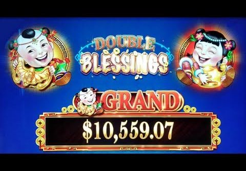 BIG WIN on DOUBLE BLESSINGS SLOT + TWICE THE MONEY SLOT MACHINE POKIES BONUS RED ROCK CASINO