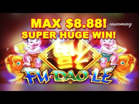 **SUPER HUGE** SLOT WIN! – FU DAO LE Slot – MAX BET! – Slot Machine Bonus