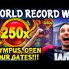 WORLD RECORD WIN GATES of OLYMPUS SLOT! BIGGEST WINS HIGHLIGHT