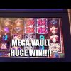 HUGE WIN IGT Mega Vault Slot: Free Games Bonus