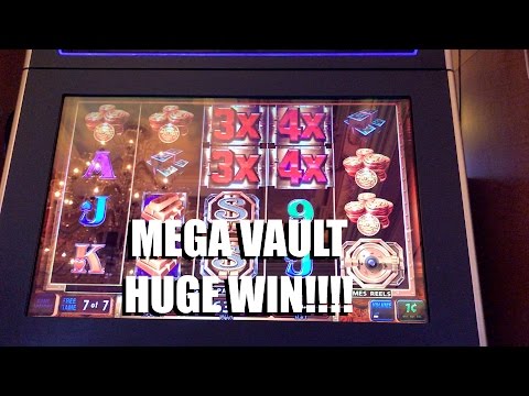 HUGE WIN IGT Mega Vault Slot: Free Games Bonus