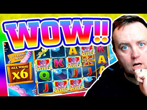 THAT IS INSANE ! SLOTS – KRAKEN SLOT BIG WIN