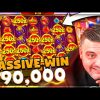 Streamer SUPER MEGA MASSIVE WIN x90.000 on Gates Of Olympus Slot – TOP 10 BEST WINS OF THE WEEK !