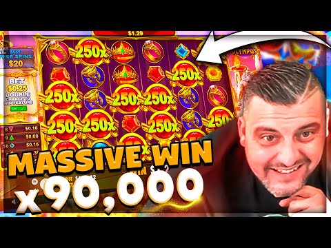 Streamer SUPER MEGA MASSIVE WIN x90.000 on Gates Of Olympus Slot – TOP 10 BEST WINS OF THE WEEK !