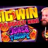 CLASSYBEEF – TOP 5 BIGGEST WINS OF THE WEEK | CRAZY WINNINGS IN SLOT JOKER TROUPE