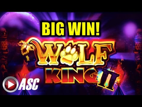 *BIG WIN!!* WOLF KING II | AINSWORTH Slot Machine Bonus