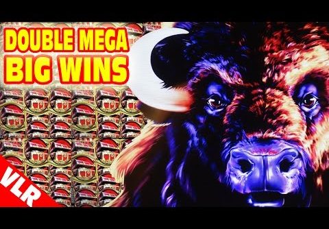 DOUBLE MEGA BIG WINS – Buffalo Stampede + Pirate Ship Slot Machine Win