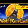 HUGE WIN, QUITE UNEXPECTED! Wolf Run Gold Slot – LOVED IT!