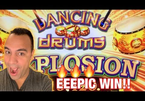 Dancing Drums EXPLOSION 🧨 | $10 MAX BETS! | Huge WIN, Big EEEEE! 💃 🥁 💰