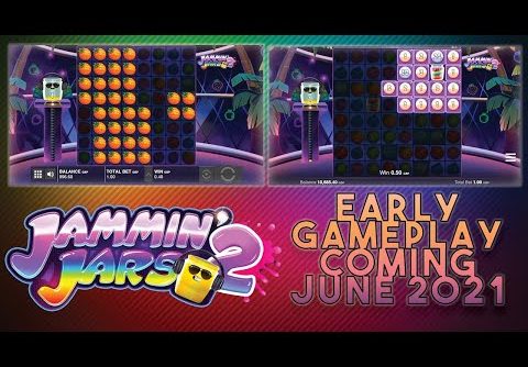 Jammin Jars 2 – EARLY GAMEPLAY – Push Gaming New Slot (Coming June 2021)