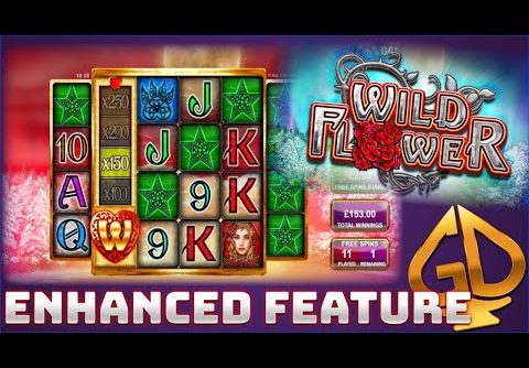 Enhanced Feature! *NEW* Huge Win! WILD FLOWER Online slot