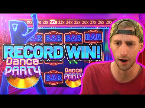 WORLD RECORD WIN!!! DANCE PARTY BIG WIN – €5 BONUS ON CASINO SLOT FROM PRAGMATIC