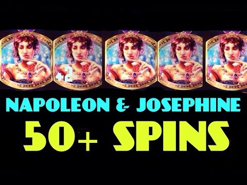 NAPOLEON & JOSEPHINE slot machine 50 SPINS bonus and MEGA BIG WIN