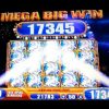 MEGA BIG WIN! Mystical Unicorn Bonus + Retrigger WMS Slot Machine