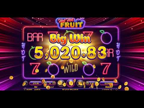 Slot hot hot fruit mega win