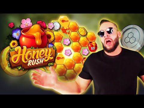 BIG WIN on HONEY RUSH slot