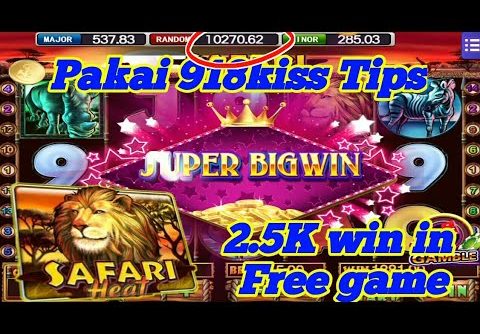 $$$ Safari Heat 2.5K (300 modal)Mega888 Super bigwin ll Free game ll SGP