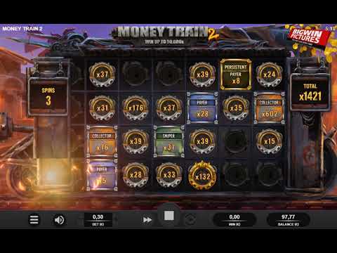 Money Train 2 Slot – CRAZY BIG WIN!