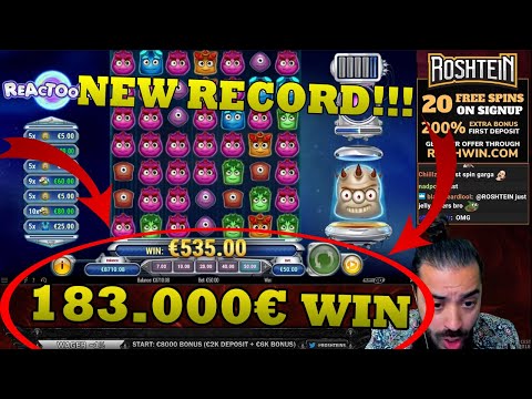 ROSHTEIN win 183.000 € New World Record! Money Train slot