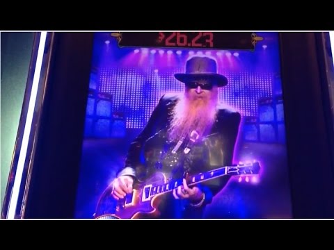 ZZ TOP Slot machine – Biggest Bonus Win on You Tube, $5.00 bet wins $500.00