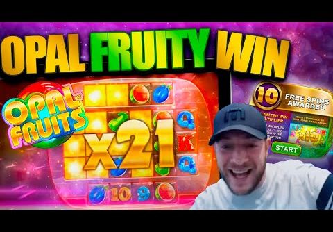 OPAL FRUITS HUGE WIN! New BTG Online Slot