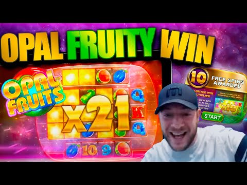 OPAL FRUITS HUGE WIN! New BTG Online Slot