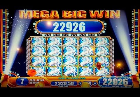 HUGE WIN! Mystical Unicorn Slot – HIGH LIMIT vs LOW LIMIT!