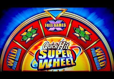 Quick Hit Super Wheel Slot – NICE SESSION, ALL BONUS FEATURES!